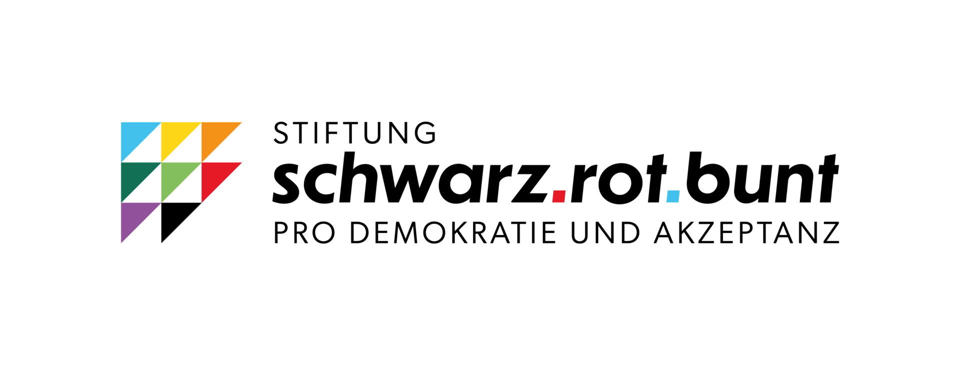 Logo der Stiftung Schwarz-Rot-Bunt